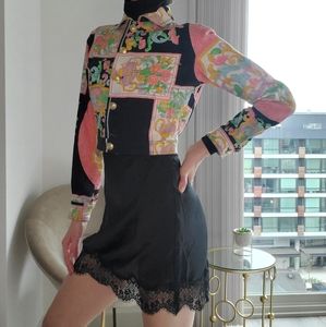 Gianni Versace cropped 90s jacket vintage retro S